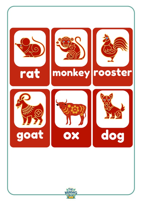 Chinese Zodiac Cards