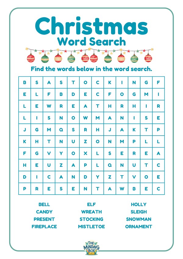 Christmas Word Search