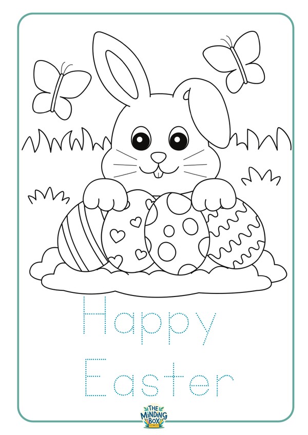 Easter Colouring In