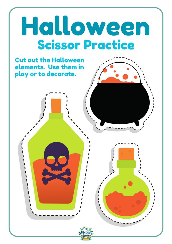 Halloween Scissor Decorations
