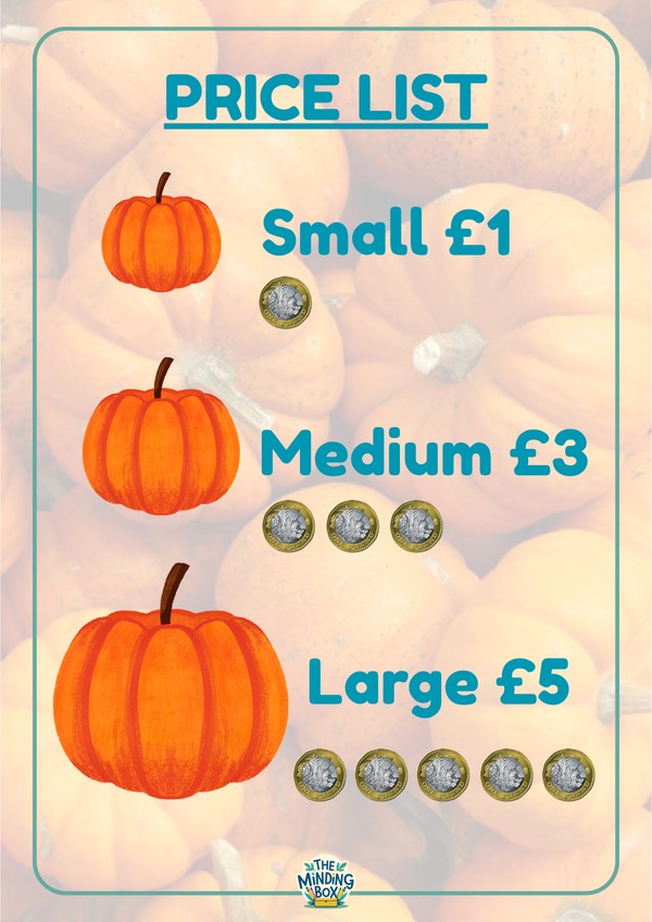 Pumpkin Price List