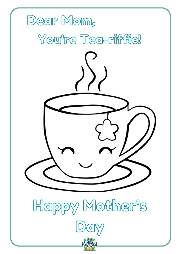 Mothers Day Colouring In