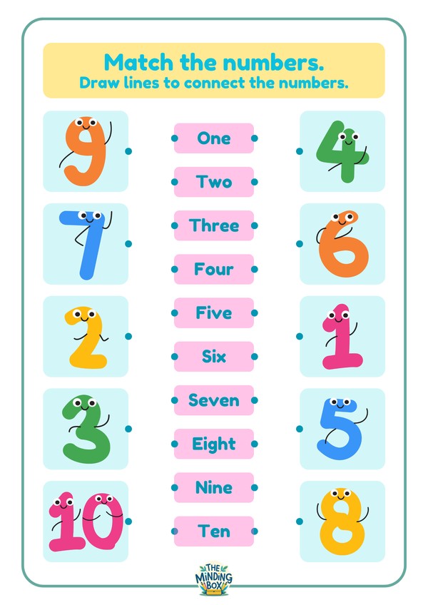 Number And Word Match