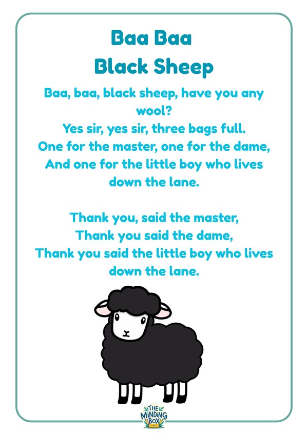 Baa Baa Black Sheep