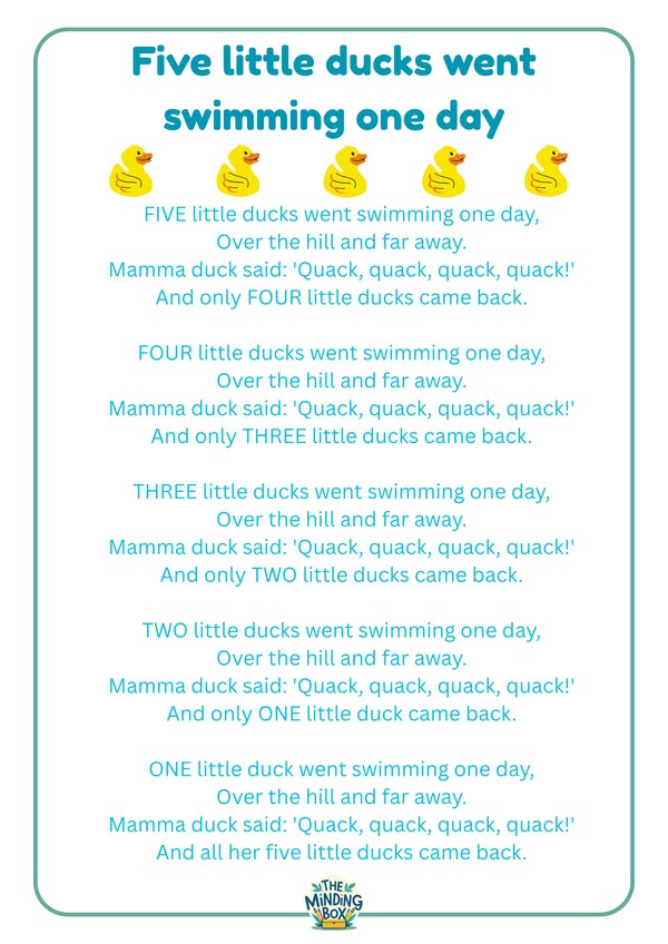 Five Little Ducks