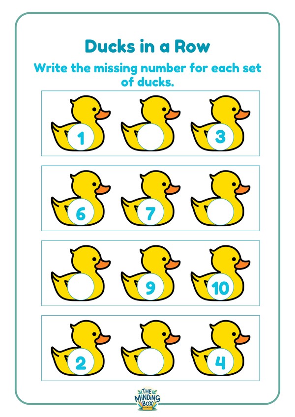 Putting Ducks In A Row