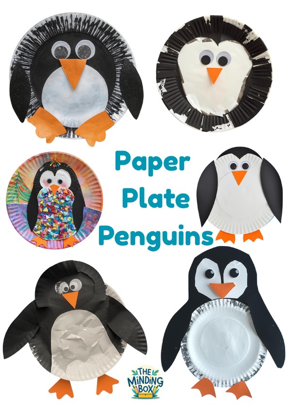 Paper Plate Penguin