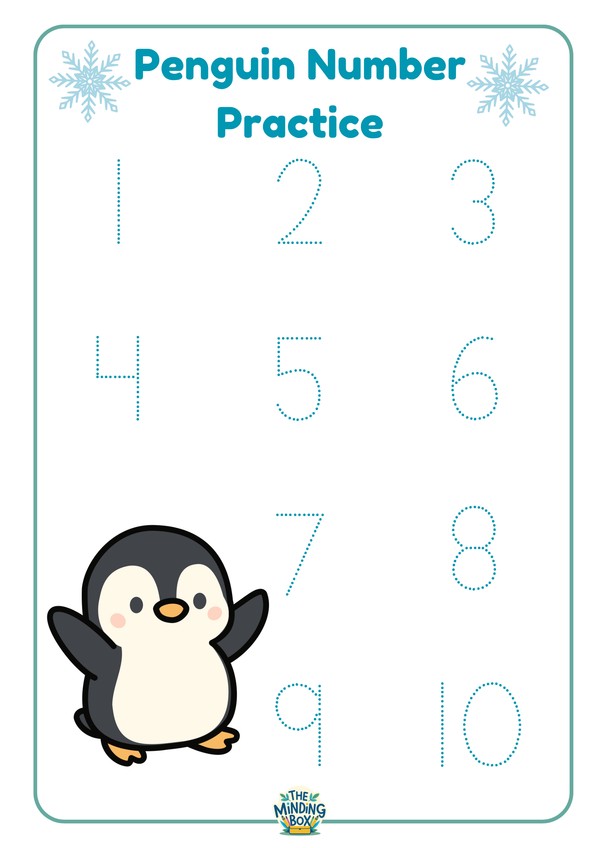 Penguin Number Practice
