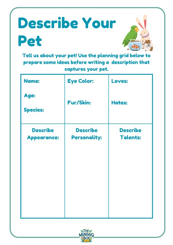 Describe Your Pet