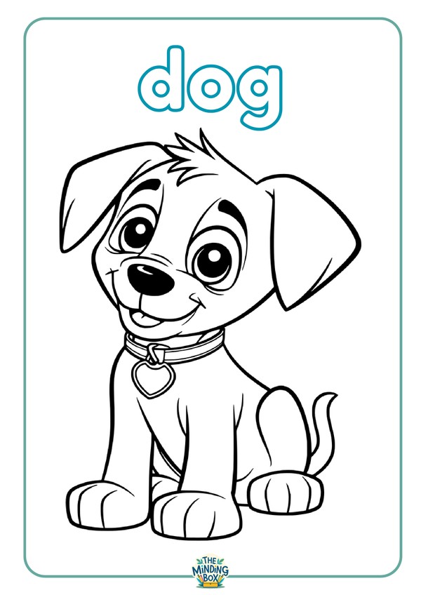 Pet Colouring In