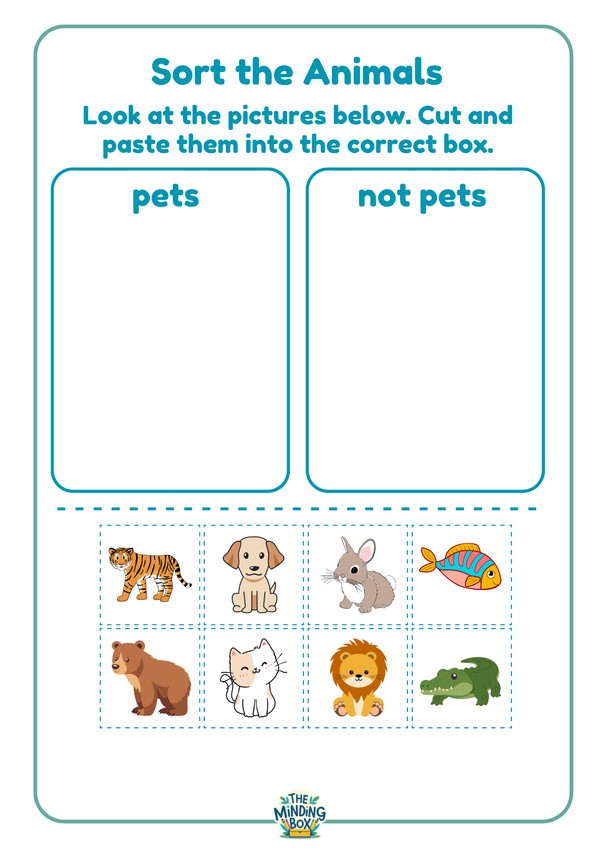 Sort The Animals