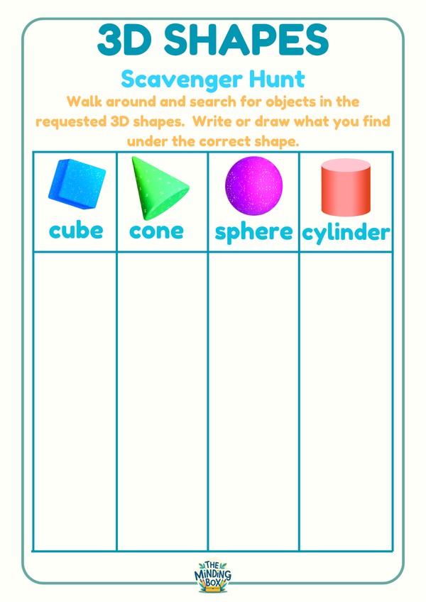 3D Scavenger Hunt