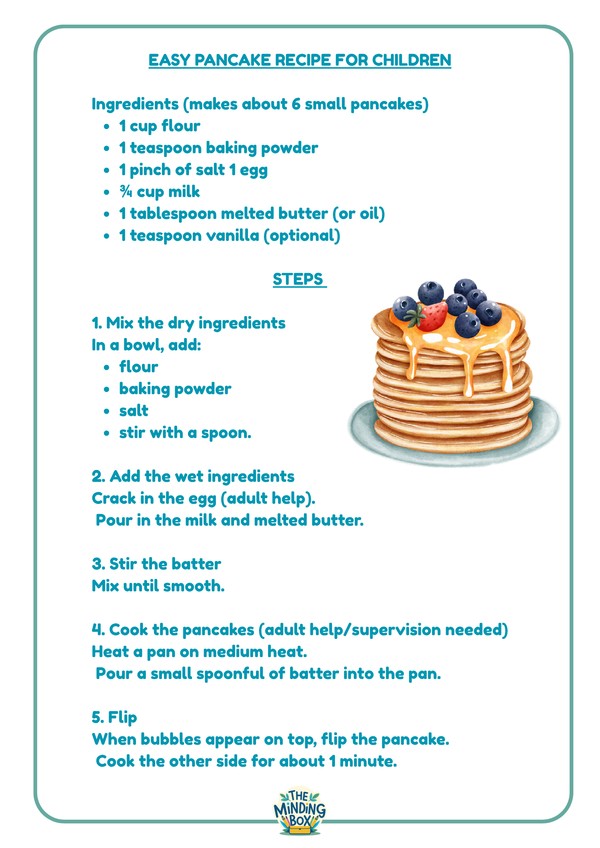 Easy Pancake Recipes For Kids