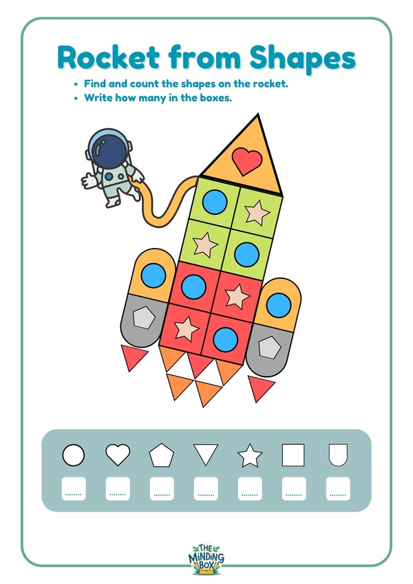 Rocket From Shapes