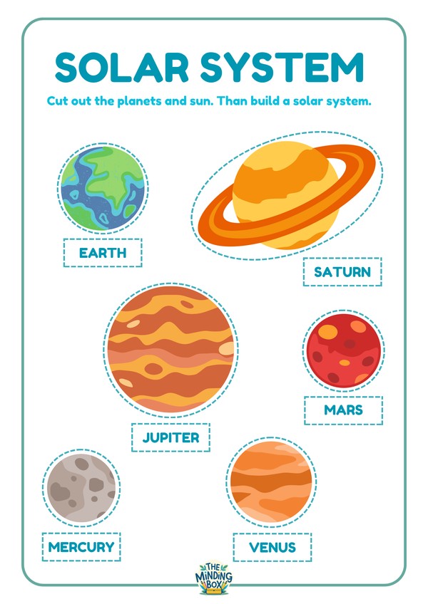 Solar System Cut Out