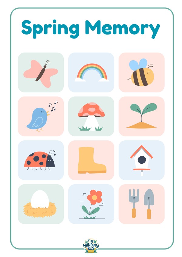 Spring Memory Game