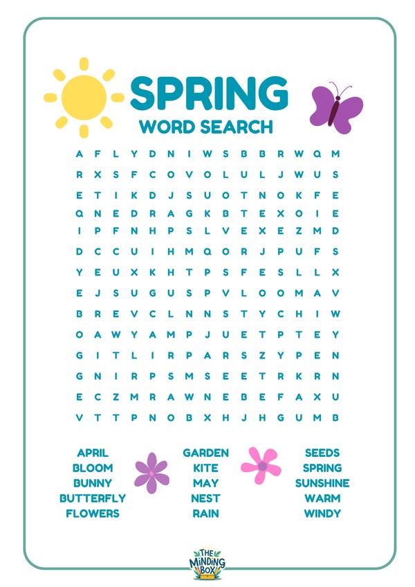 Spring Wordsearch