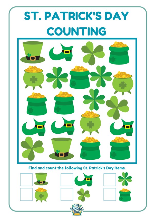St Patricks Day Counting