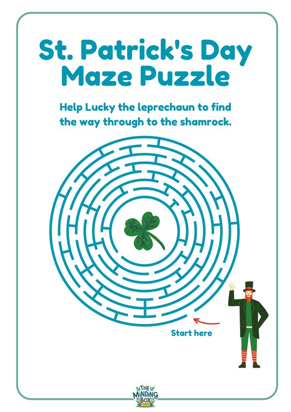 St Patricks Day Maze