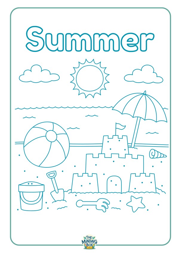 Summer Colouring In