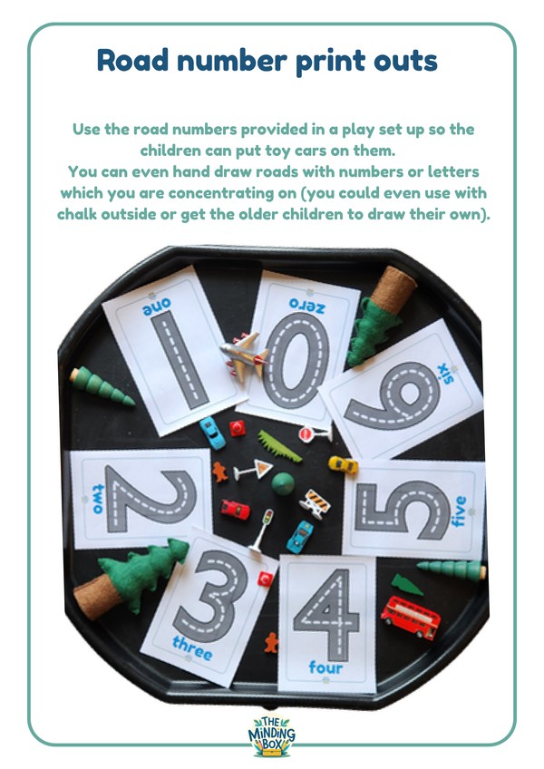 Road Number Print Outs