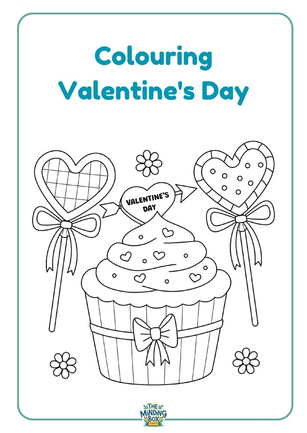 Valentines Coloring Page