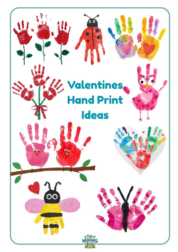 Valentines Hand Prints