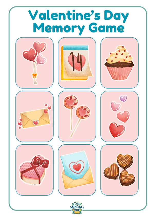 Valentines Memory Game