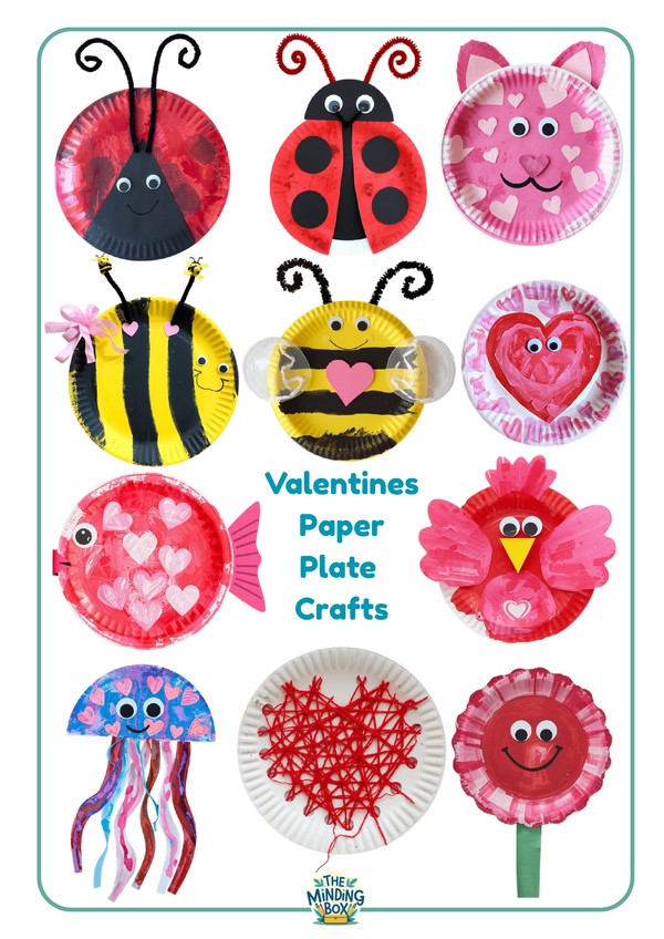 Valentines Paper Plate Crafts