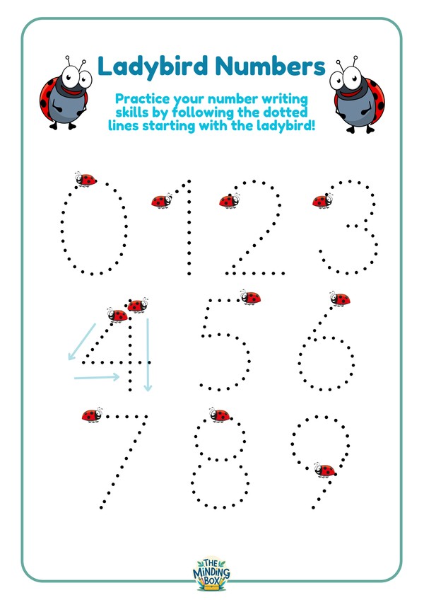 Ladybug Number Tracing