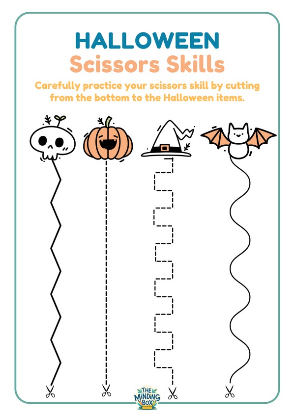 Halloween Scissor Skills