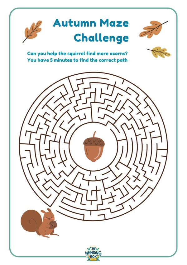 Autumn Maze Challenge