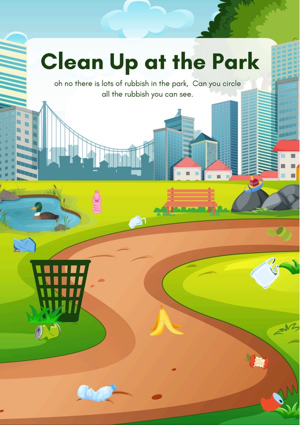 Clean Up At The Park