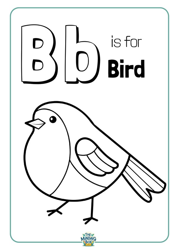 Bird Colouring In