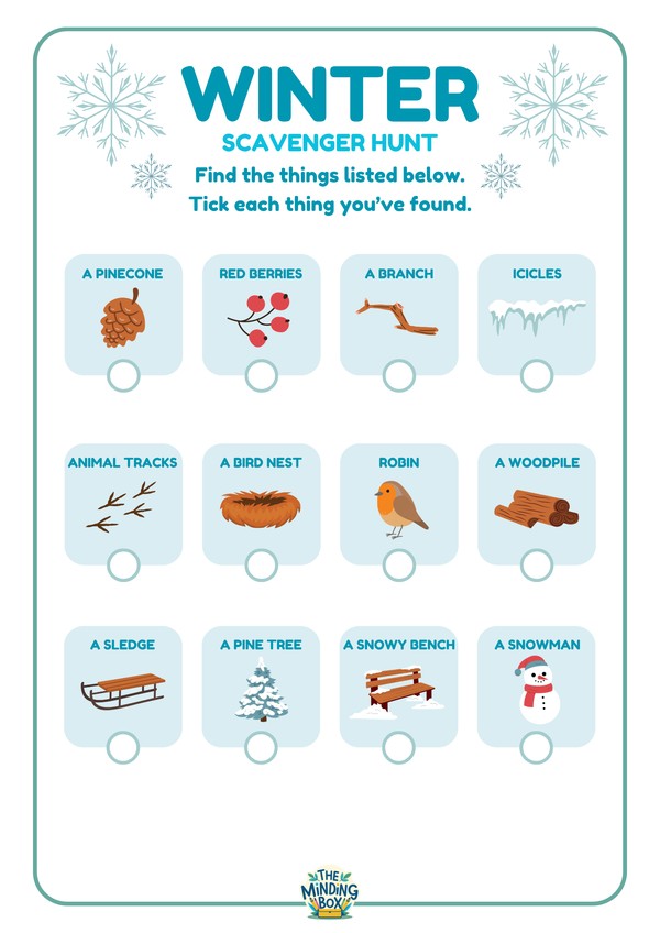 Winter Scavenger Hunt