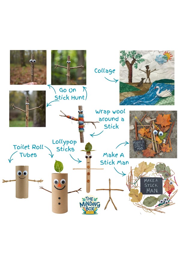 Stick Man Art And Craft