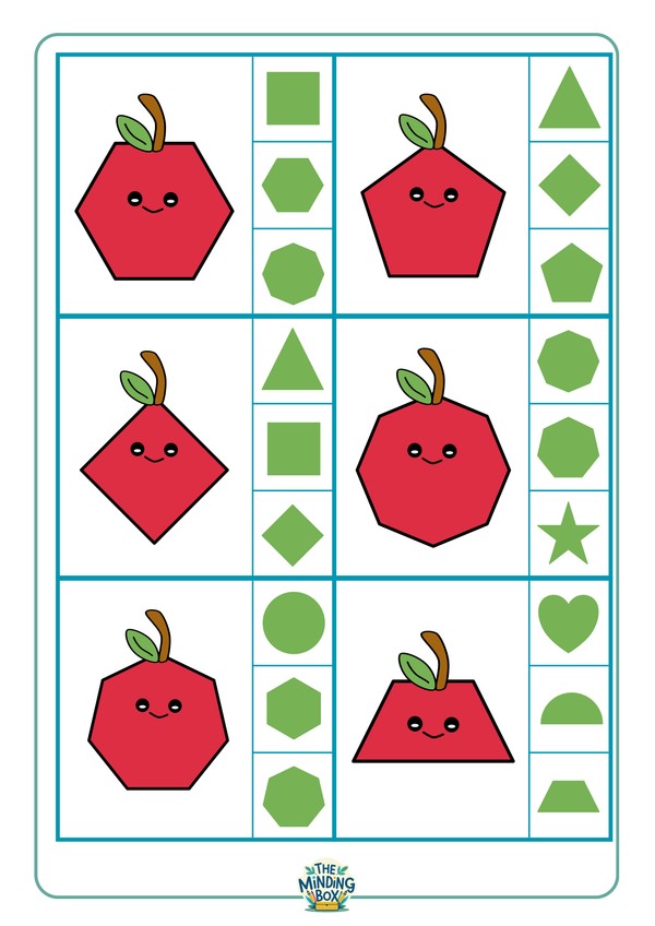 Apple Shape Game