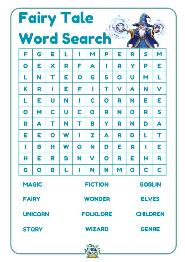 Fairy Tale Word Search