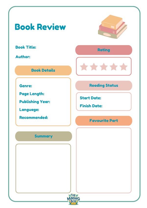 Book Review And Reading Log
