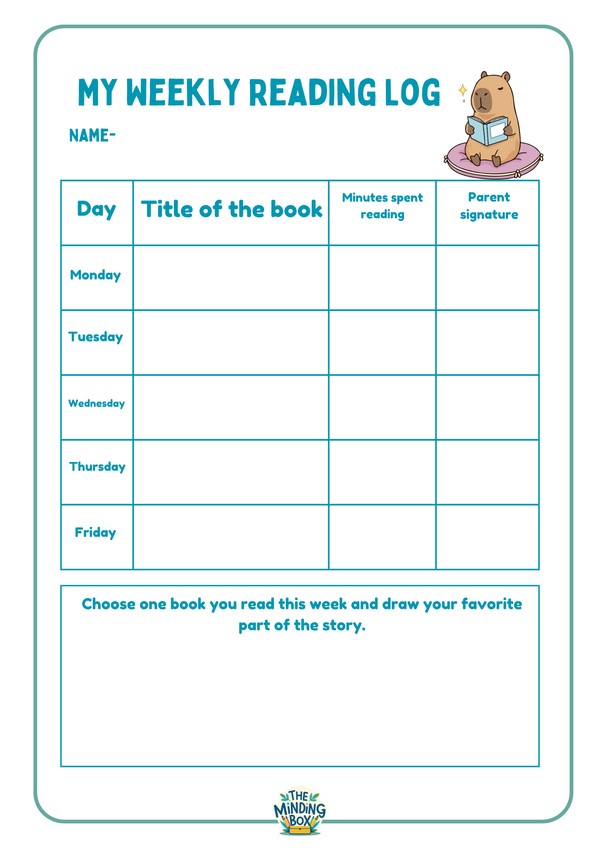 Reading Log 2