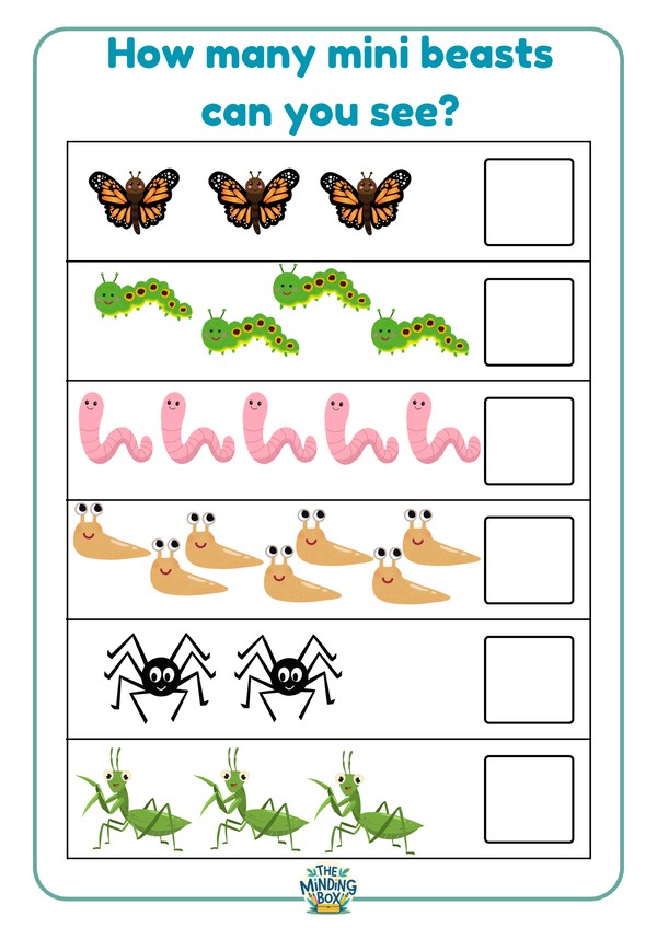 How Many Mini Beasts Can You See
