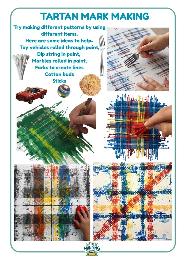 Tartan Mark Making